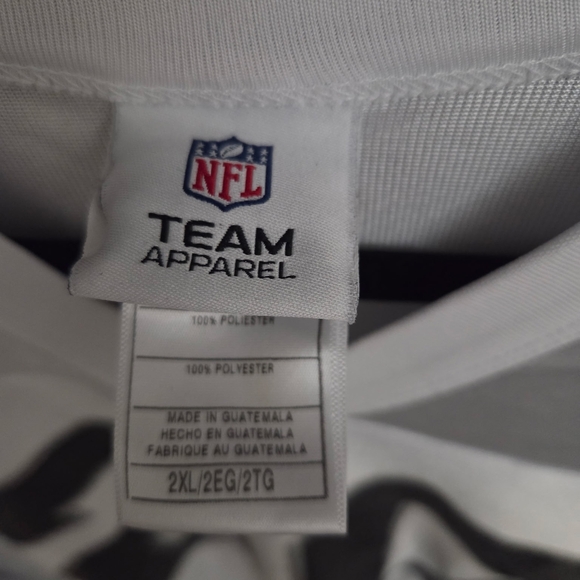 NFL Team Apparel Raiders McFadden No. 20 Football Jersey 2XL - Picture 2 of 7